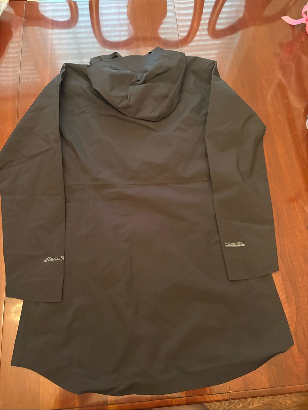 NWT - Eddie Bauer Women Cloud Cap Stretch Rain Parka - Picture 4 of 4